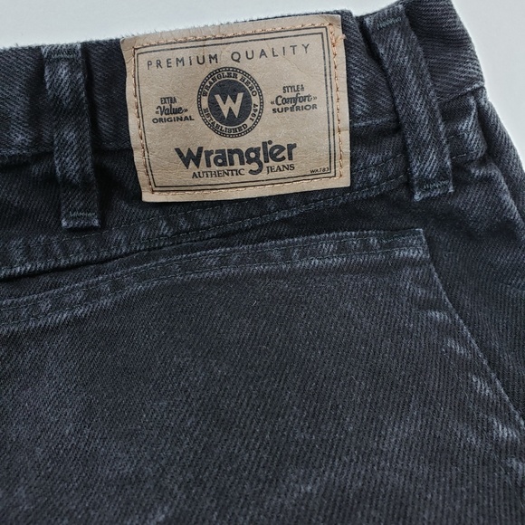 Men's Black Wrangler Jeans - Picture 6 of 6